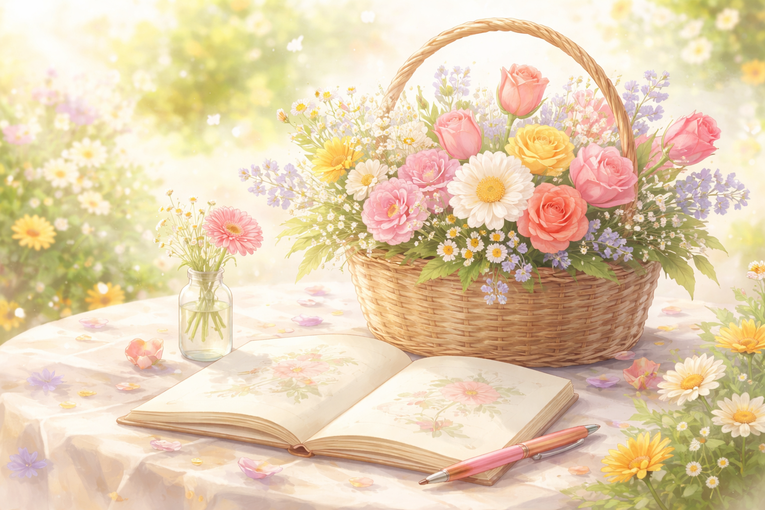 花言葉とは、花に象徴的に与えられた意味のこと